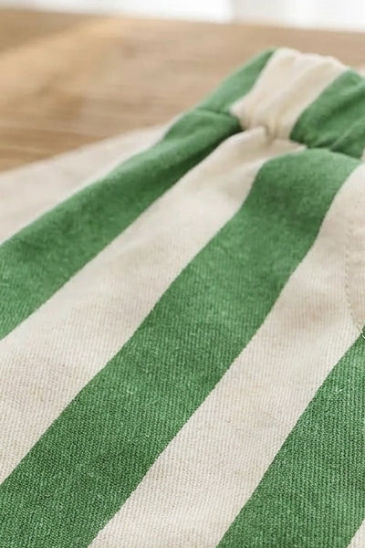 Striped Casual Kids Trousers — Autumn Cotton
