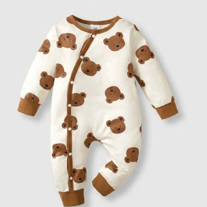 Body Hiver Ourson — Boutonnage Pratique