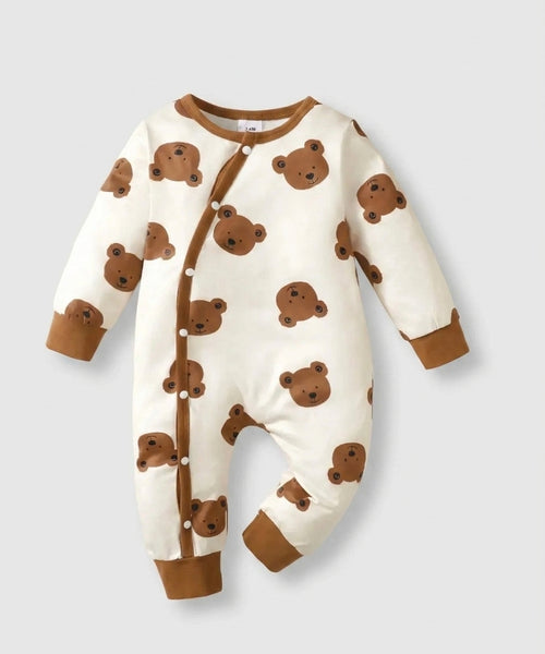Body Hiver Ourson — Boutonnage Pratique