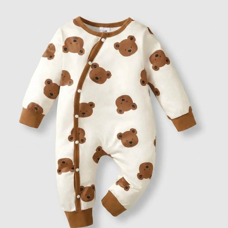 Body Hiver Ourson — Boutonnage Pratique