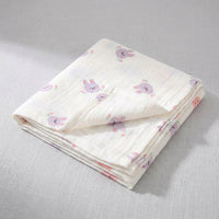 Double-Layer Swaddle Blanket — Soft Cotton Muslin