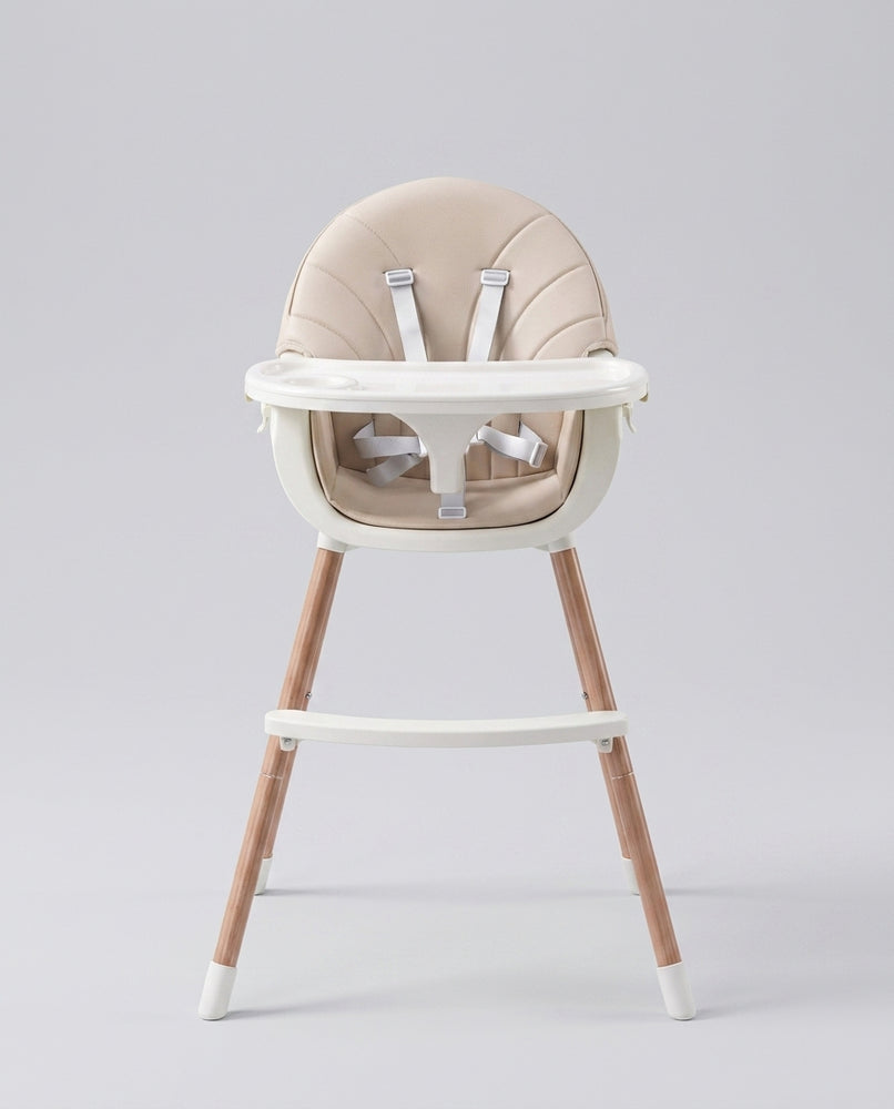 3-in-1 Convertible High Chair — 5-Point Harness