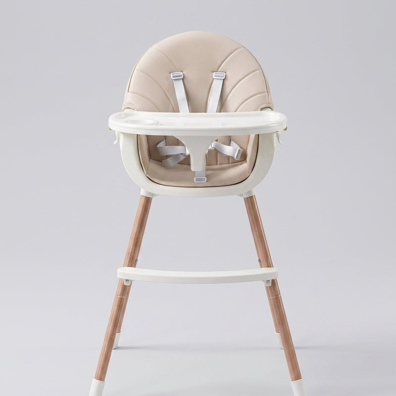3-in-1 Convertible High Chair — 5-Point Harness