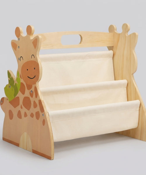 Montessori Wooden Bookshelf, 2-Tier — Baby Book Storage
