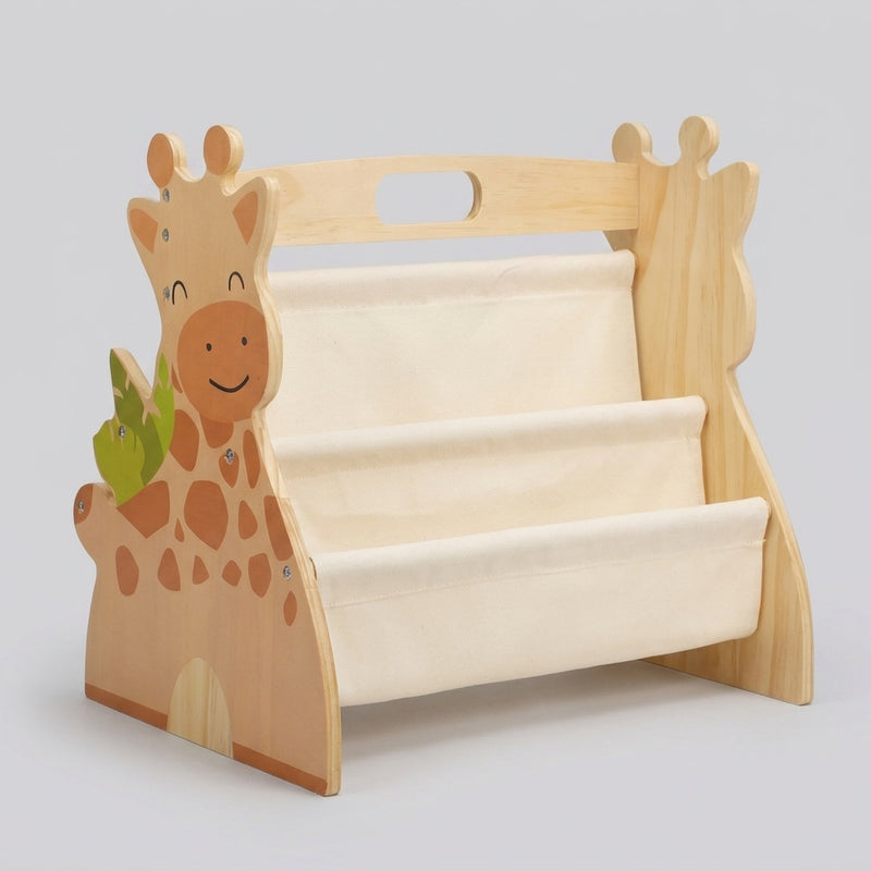Montessori Wooden Bookshelf, 2-Tier — Baby Book Storage