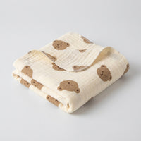 Printed Swaddle Blanket — Year-Round Softness