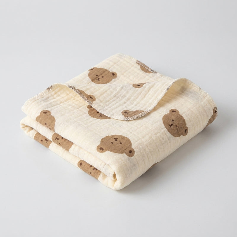 Printed Swaddle Blanket — Year-Round Softness