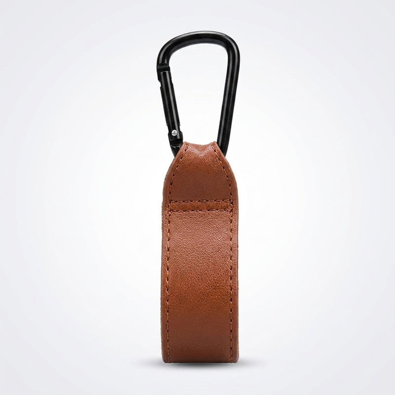 Premium Leather Stroller Hook