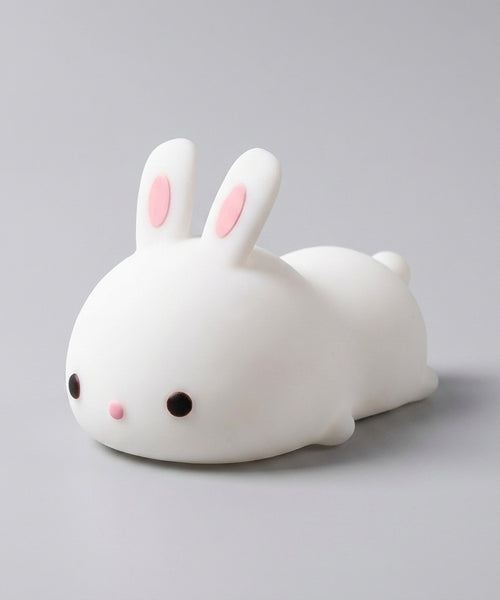 RGB Color-Changing Bunny Night Light — Touch & Rechargeable