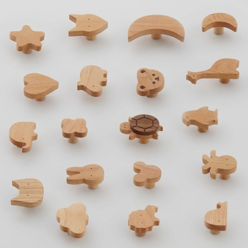 Wooden Animal Wall Hooks — Sweet Collection