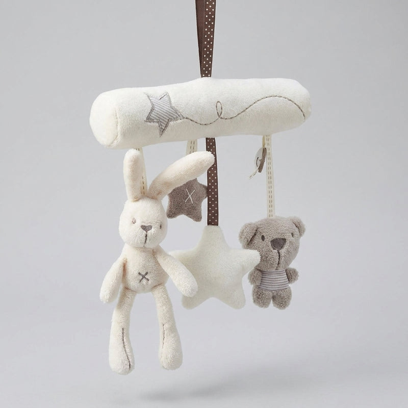 Plush Hanging Musical Rattle — Stroller & Crib