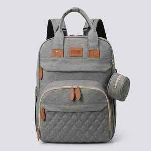 3-in-1 Diaper Backpack with Travel Bed