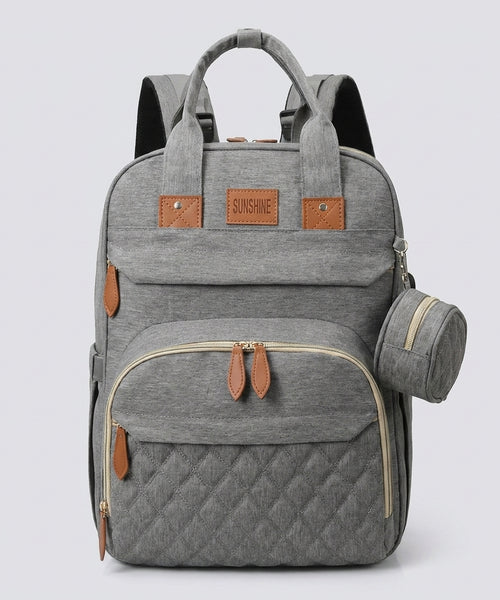 Sac à Dos Maternité 3-en-1 avec Lit de Voyage