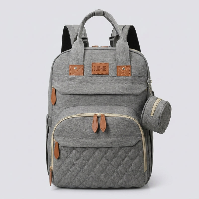 Sac à Dos Maternité 3-en-1 avec Lit de Voyage
