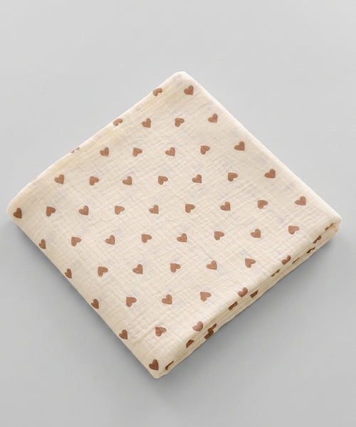 Cotton Muslin Swaddle 100x100cm — Multi-Use