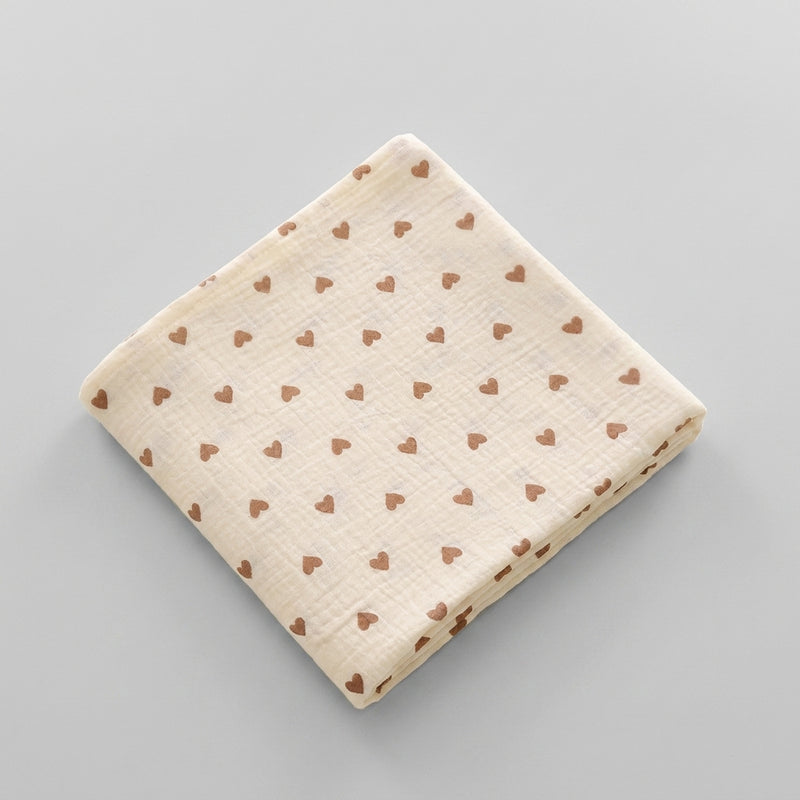 Cotton Muslin Swaddle 100x100cm — Multi-Use
