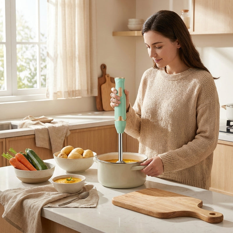 Multifunction Immersion Blender — Baby Purées & Smoothies