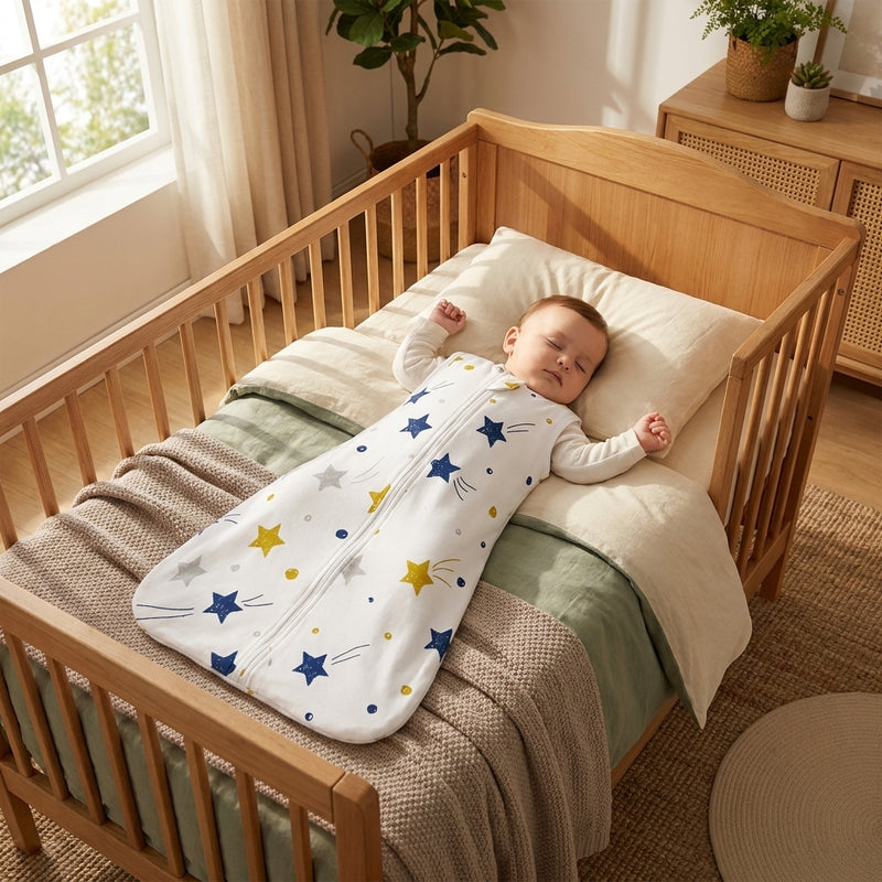 Lightweight Summer Sleeping Bag — Anti-Kick Design