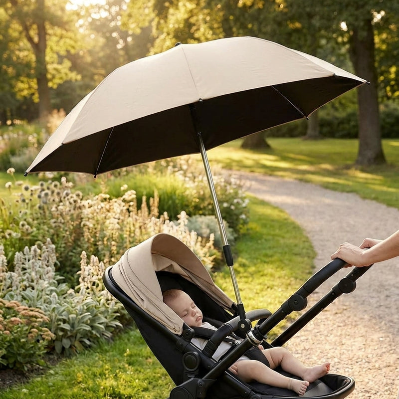 360° Stroller Parasol — Sun & Rain Protection
