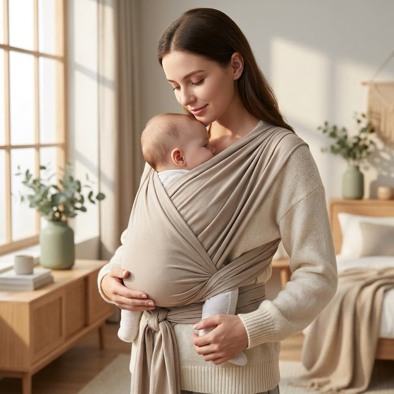 Kangaroo Baby Wrap — Soft Cotton, 0-36 Months