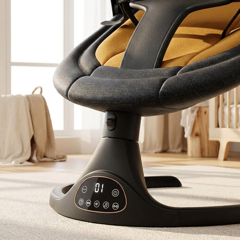 Smart Electric Baby Swing — Multi-Position Rocker