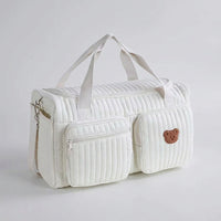 Large Quilted Maternity Bag