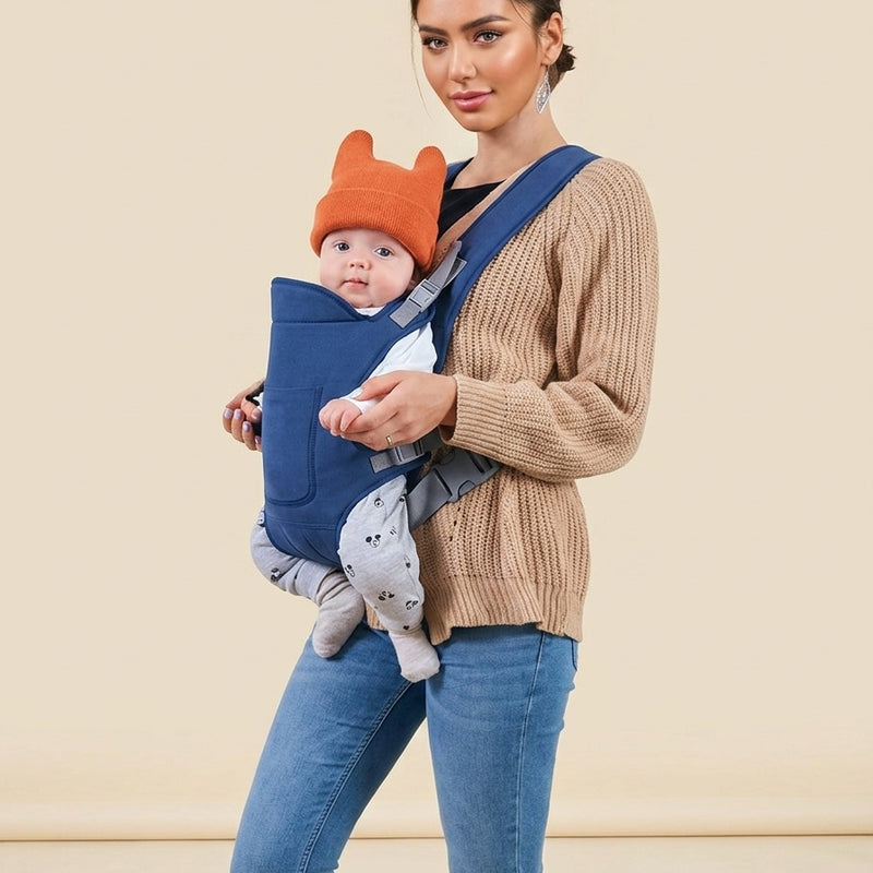 Soft-Structured Ergonomic Baby Carrier