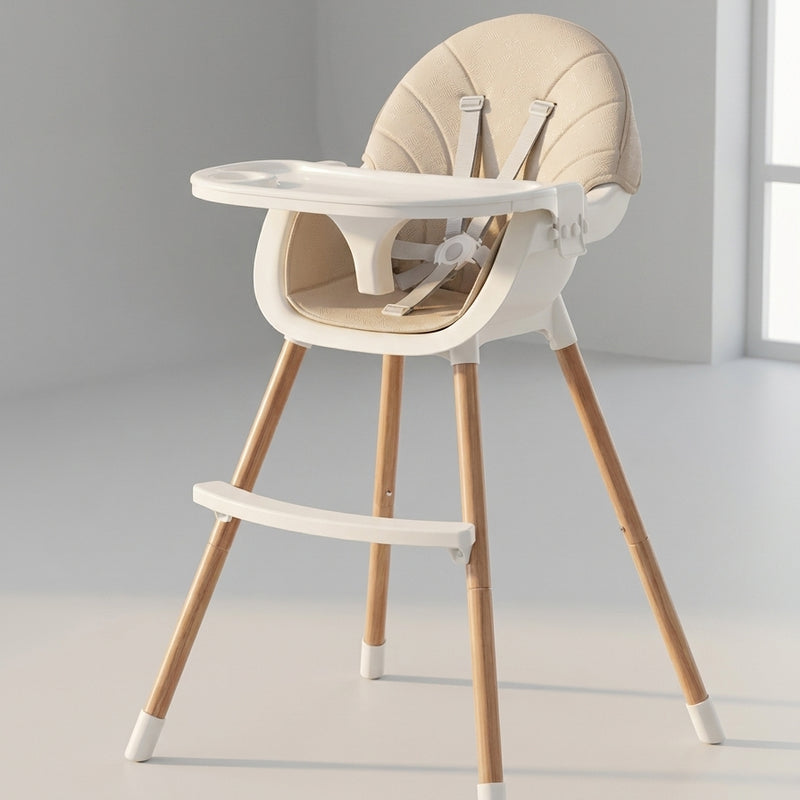3-in-1 Convertible High Chair — 5-Point Harness