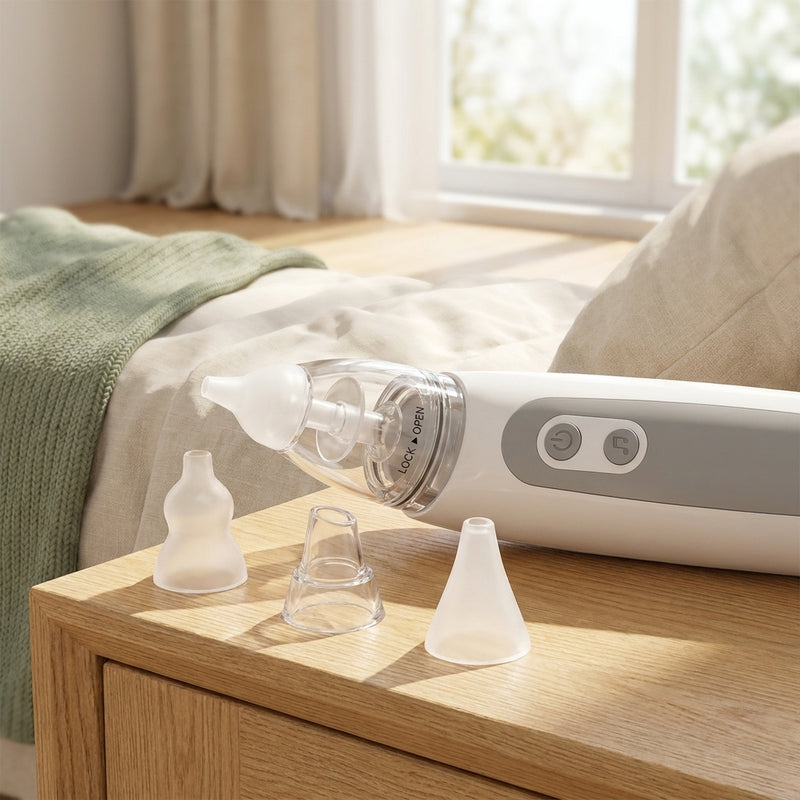 Rechargeable Electric Nasal Aspirator — Gentle Suction