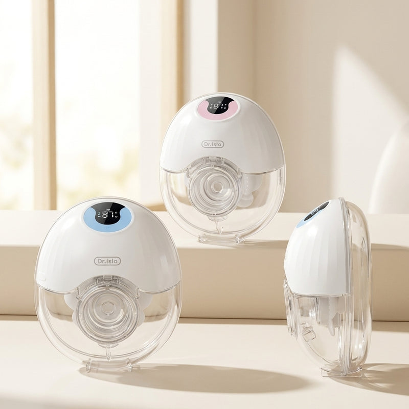 Hands-Free Portable Breast Pump — LED Display, 4 Modes