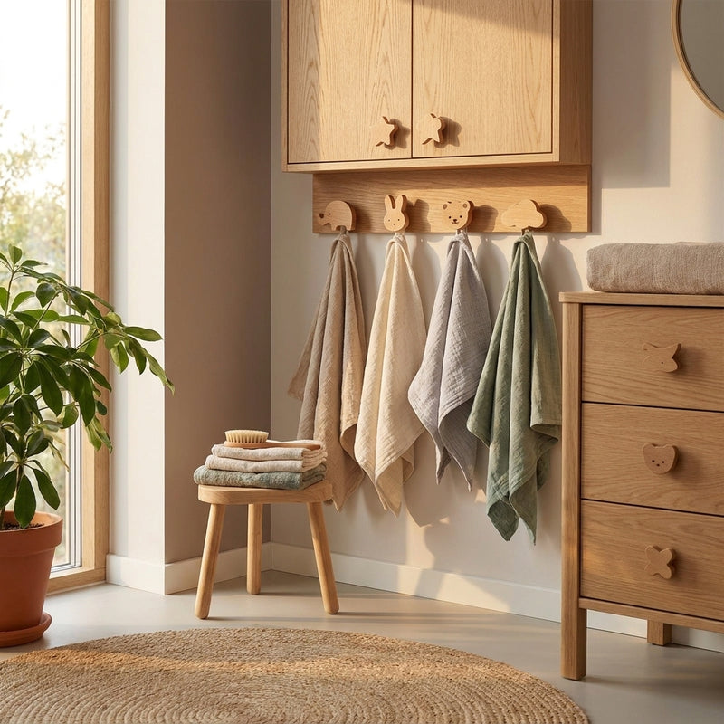 Wooden Animal Wall Hooks — Sweet Collection