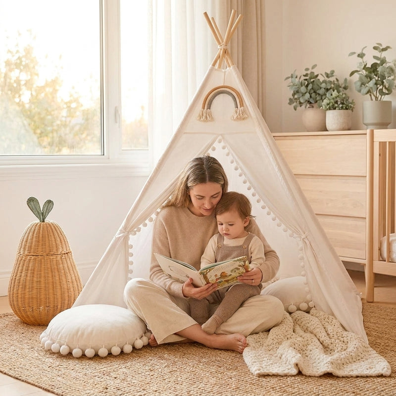 Tente Tipi Wigwam pour Enfant