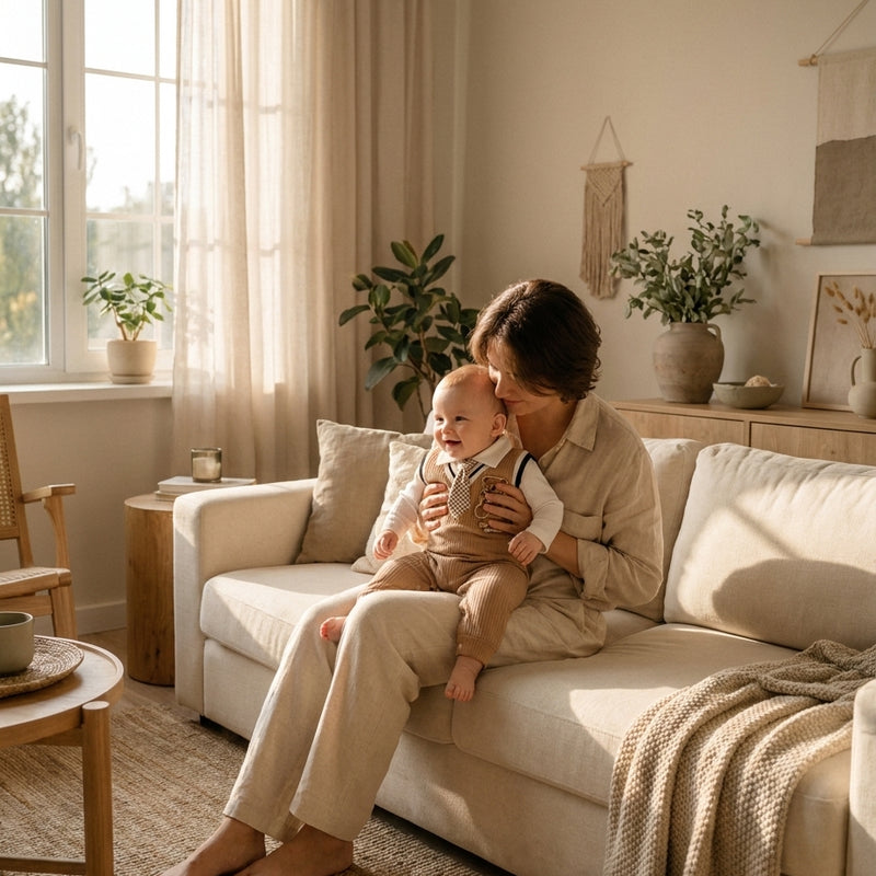 Little Gentleman Bear Jumpsuit — Special Occasion Outfit