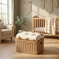 Printed Swaddle Blanket — Year-Round Softness