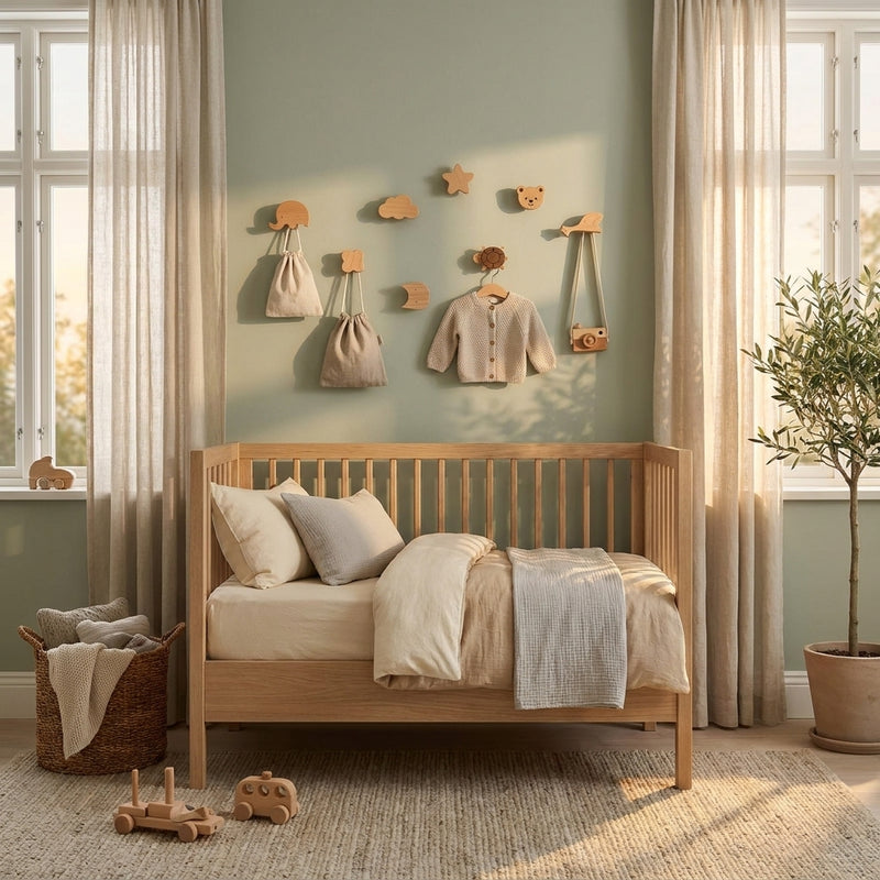Wooden Animal Wall Hooks — Sweet Collection