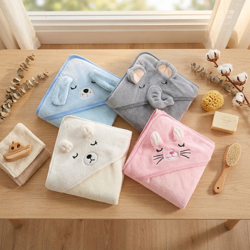Cape de Bain Bébé — Animaux Doux