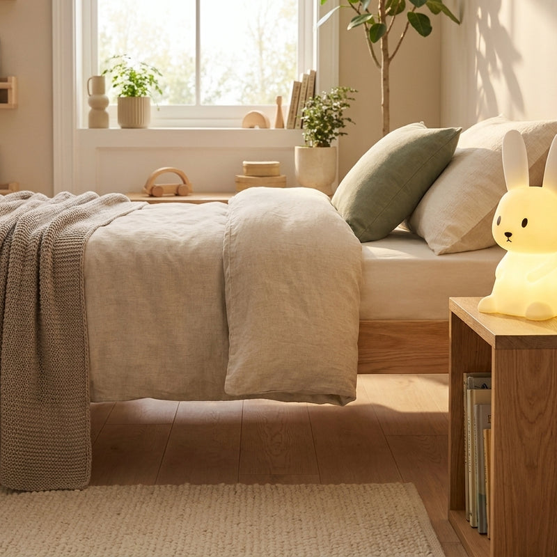 LED Touch Bunny Night Light — Soft Silicone