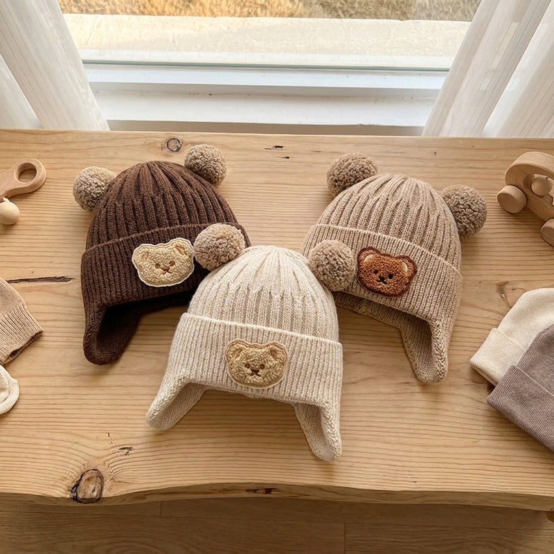 Bear Ear Baby Winter Hat