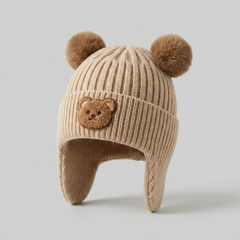 Bear Ear Baby Winter Hat
