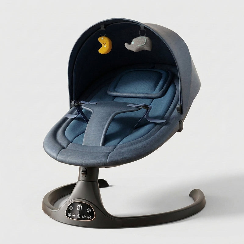 Smart Electric Baby Swing — Multi-Position Rocker