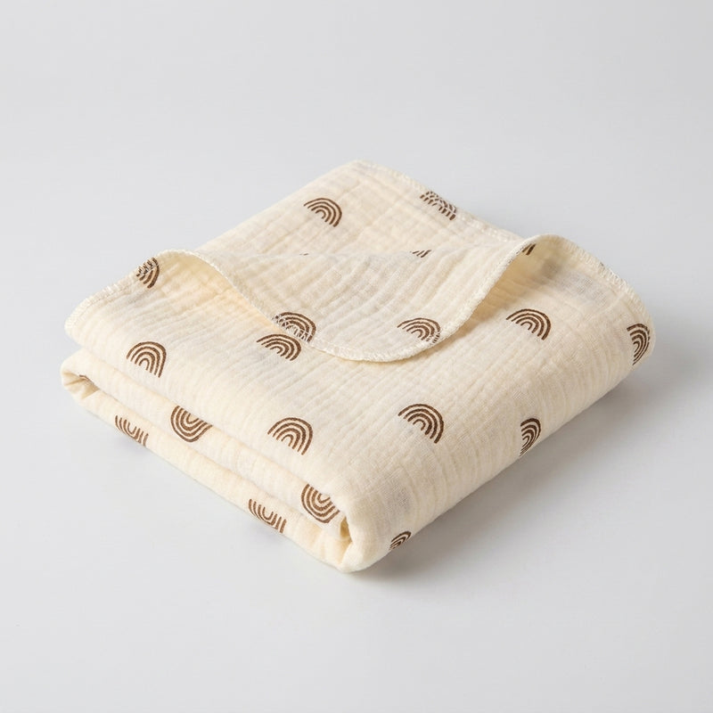 Printed Swaddle Blanket — Year-Round Softness