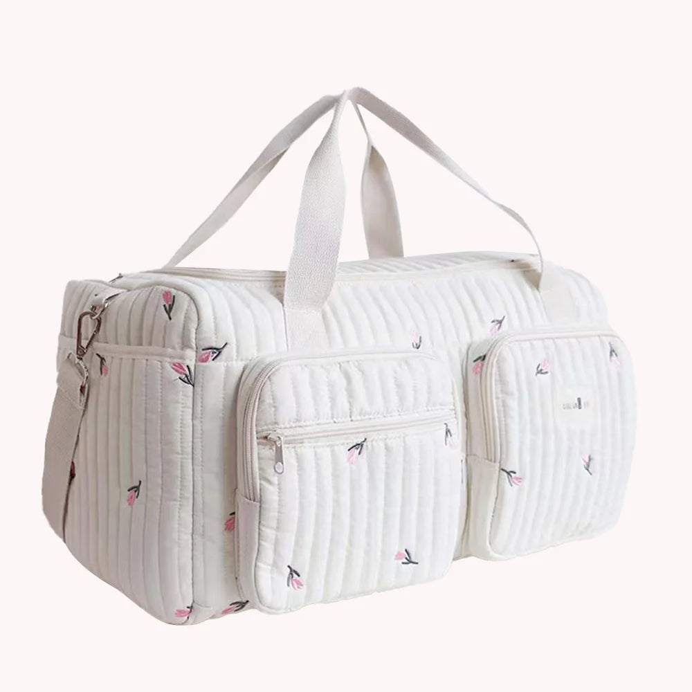 Large Quilted Maternity Bag