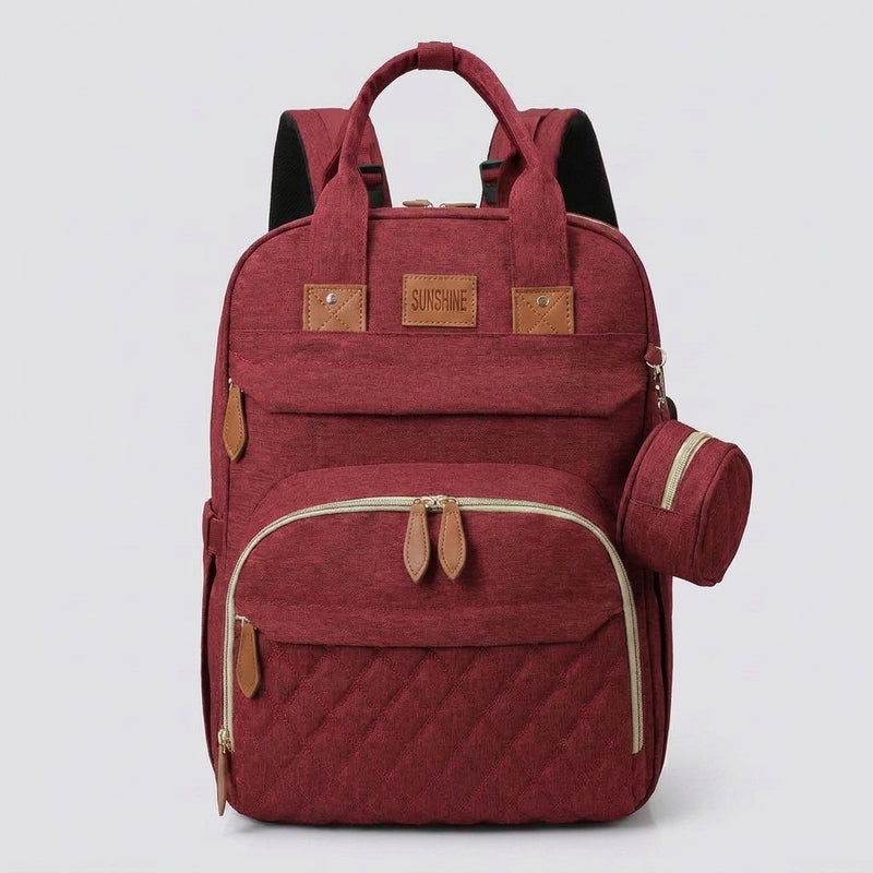Sac à Dos Maternité 3-en-1 avec Lit de Voyage